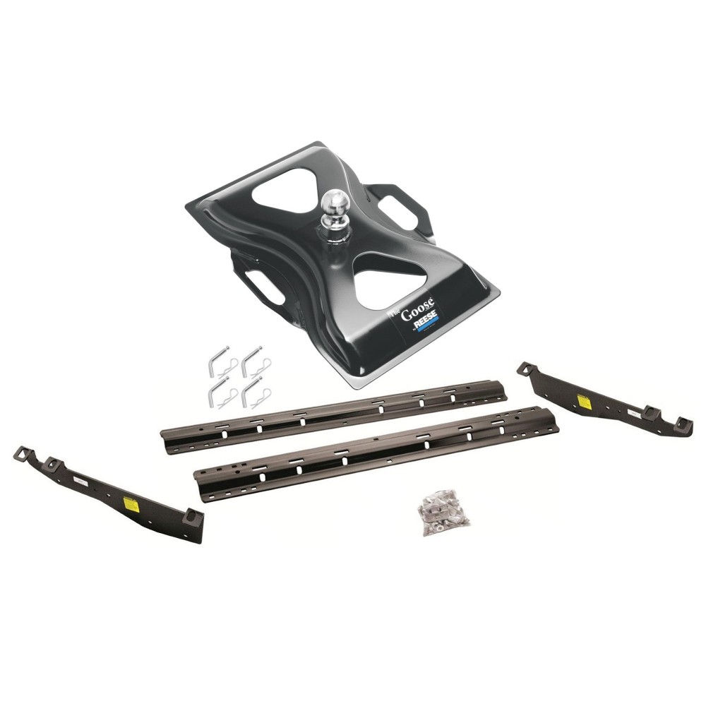 Reese Quick Install Rail Kit and 25K Gooseneck Hitch For 9904 Ford